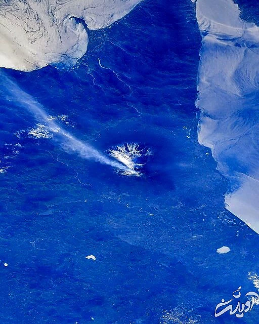 قدرت طبیعت از فاصله ۴۰۰ کیلومتری!